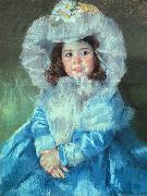 Margot in Blue Mary Cassatt